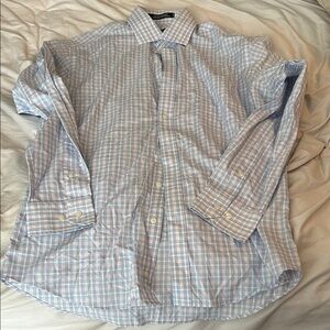 Men's Blue Checkered Shirt no size